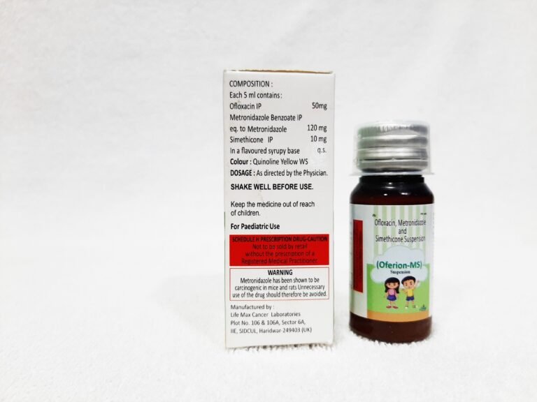 (Oferion-MS Suspension) Ofloxacin, Metronidazole, Simethicone