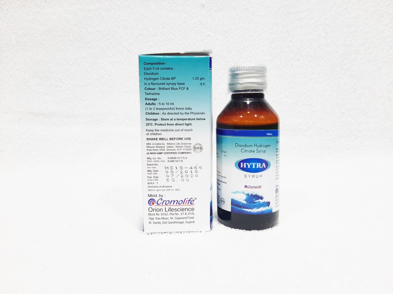 Disodium Hydrogen Citrate Syrup Uses In Tamil Disodium Hydrogen Citrate 1.4 Gm Syrup | Orion Life Science