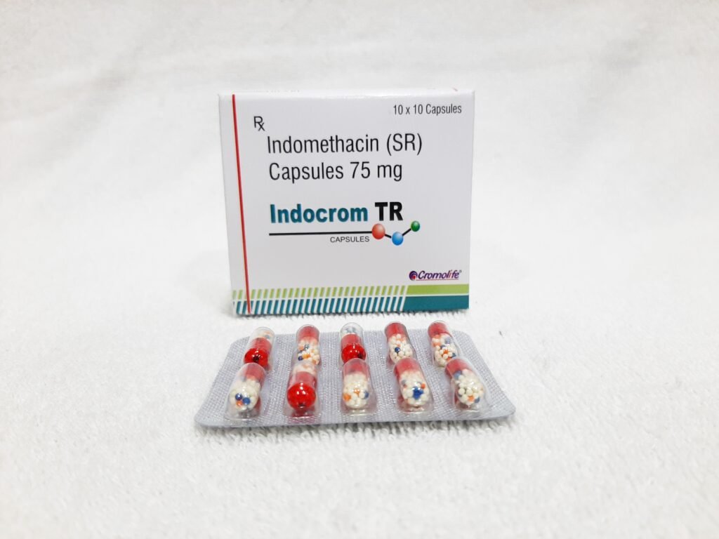 (INDOCROM TR CAPSULES) Indomethacin Sustained Release Capsules Orion