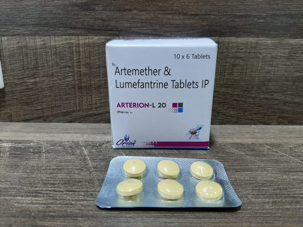 Artemether With Lumefantrine Tab Orion Life Science